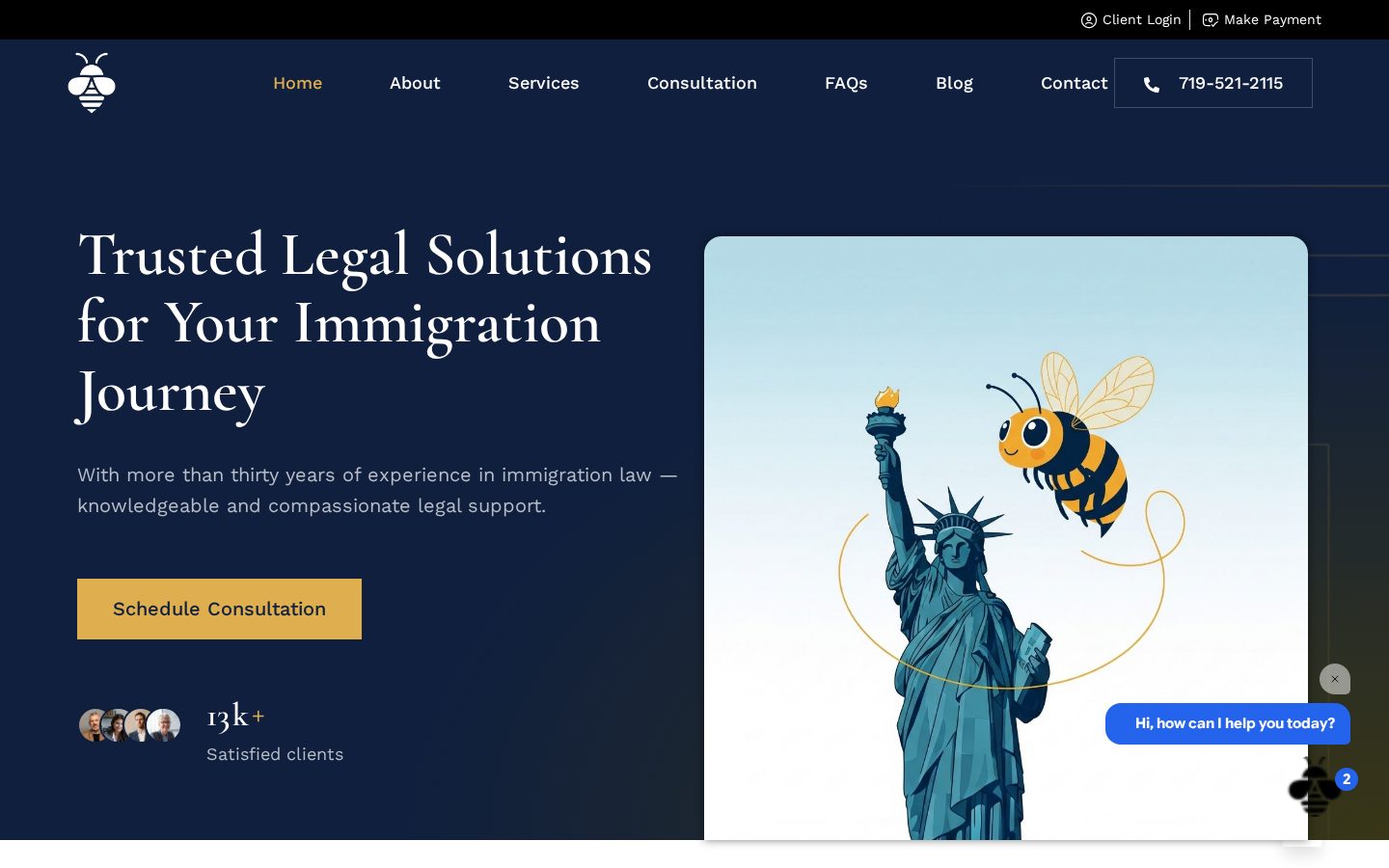 Blasingame Law website designed by My Business Local